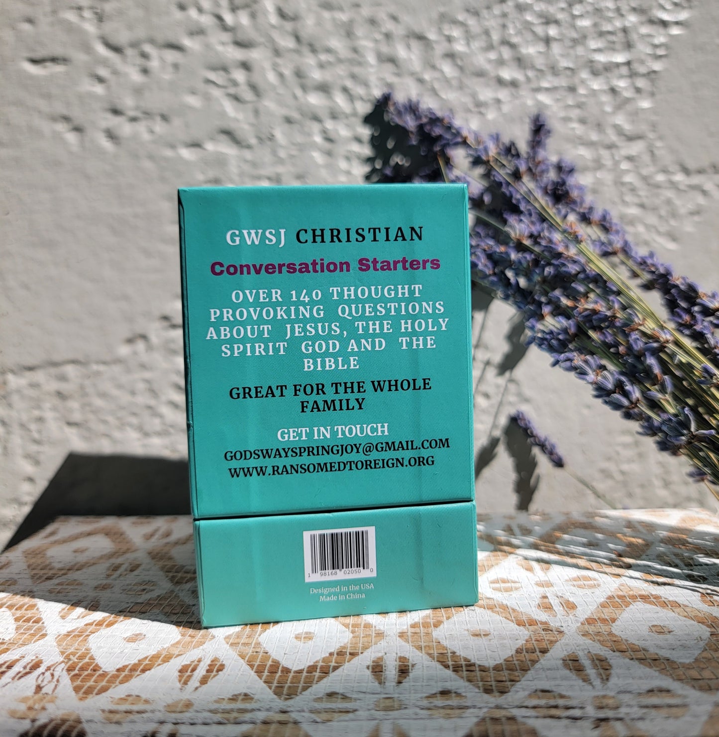 Conversation Starter Cards, Get Chatting