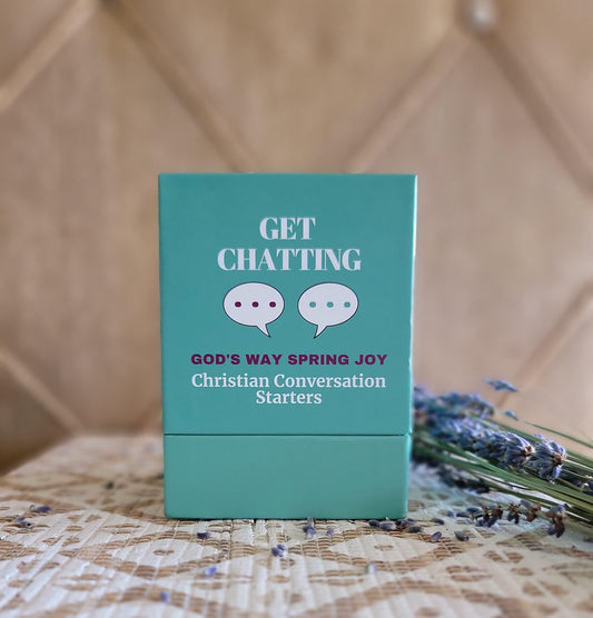 Conversation Starter Cards, Get Chatting